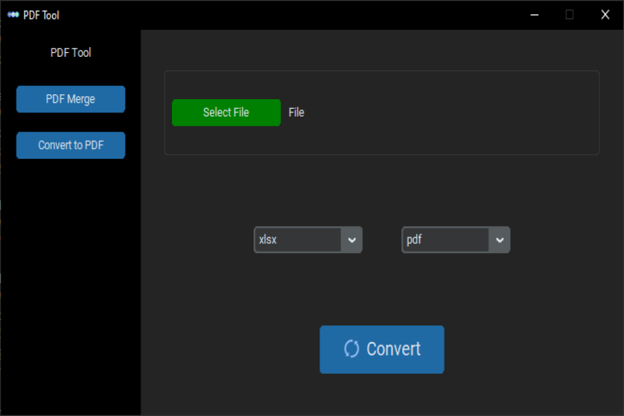 Minimalistic PDF Tool